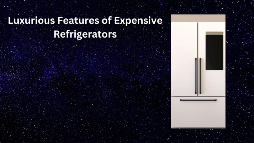 Luxurious Features of Expensive Refrigerators